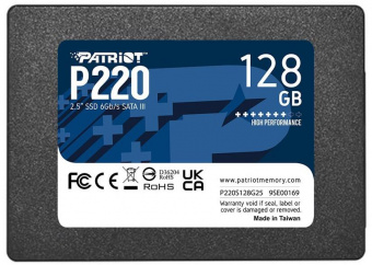 Накопитель SSD Patriot SATA III 128Gb P220S128G25 P220 2.5" от магазина РЭССИ