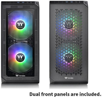 Корпус Thermaltake View 300 MX черный без БП ATX 9x120mm 5x140mm 1x200mm 2xUSB3.0 audio bott PSU от магазина РЭССИ