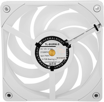 Вентилятор Thermalright TL-B12RW-S ARGB белый 4-pin 28.1dB 205gr Ret от магазина РЭССИ