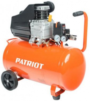 Компрессор поршневой Patriot EURO 50/260 масляный 260л/мин 50л 1800Вт оранжевый от магазина РЭССИ