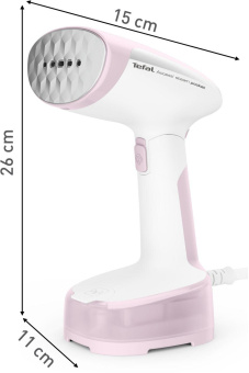 Отпариватель ручной Tefal DT3050E1 1300Вт белый/розовый от магазина РЭССИ