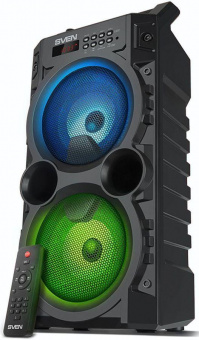 Колонка порт. Sven АС PS-440 черный 20W 1.0 BT/3.5Jack 10м 2000mAh (SV-019082) от магазина РЭССИ