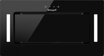 Вытяжка встраиваемая Weissgauff Veil 600 черный управление: сенсорное (1 мотор) от магазина РЭССИ