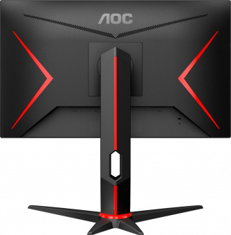 Монитор AOC 23.8" Value Line Q24G2A черный/красный IPS LED 1ms 16:9 HDMI M/M матовая HAS Piv 350cd 178гр/178гр 2560x1440 165Hz FreeSync Premium DP QHD 4.78кг от магазина РЭССИ