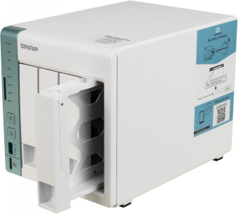 Сетевое хранилище NAS Qnap Original D4 PRO 4-bay настольный Celeron N3060 от магазина РЭССИ