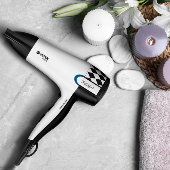 Фен Vitek VT-2299 2200Вт белый от магазина РЭССИ