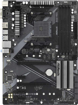 Материнская плата Asrock B450 PRO4 R2.0 Soc-AM4 AMD B450 4xDDR4 ATX AC`97 8ch(7.1) GbLAN RAID+VGA+HDMI+DP от магазина РЭССИ
