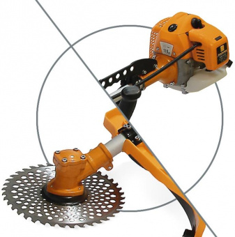 Триммер бензиновый Carver GBC-052M PRO 1500Вт 2л.с. неразбор.штан. реж.эл.:леска/нож от магазина РЭССИ