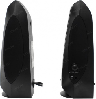 Колонки Logitech S120 2.0 черный 2.2Вт от магазина РЭССИ