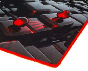 Коврик для мыши Оклик OK-F0282 Мини рисунок/матрица 280x225x3мм от магазина РЭССИ