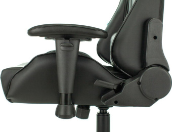 Кресло игровое Zombie Z4 черный искусственная кожа крестов. от магазина РЭССИ