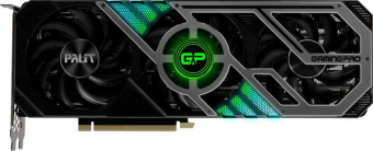 Видеокарта Palit PCI-E 4.0 PA-RTX3090 GAMINGPRO 24G NVIDIA GeForce RTX 3090 24576Mb 384 GDDR6X 1395/19500 HDMIx1 DPx3 HDCP Ret от магазина РЭССИ