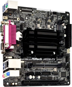 Материнская плата Asrock J4025B-ITX 2xDDR4 mini-ITX AC`97 8ch(7.1) GbLAN+VGA+HDMI от магазина РЭССИ