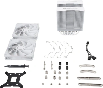 Устройство охлаждения(кулер) Thermalright Peerless Assassin 120 White Soc-AM5/AM4/1151/1200/2066/2011/1700 белый 4-pin 25.6dB Al+Cu 750gr Ret от магазина РЭССИ