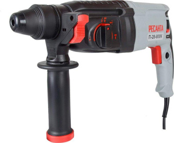 Перфоратор Ресанта П-800-3,4А патрон:SDS-plus уд.:3.4Дж 800Вт (кейс в комплекте) от магазина РЭССИ