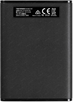 Накопитель SSD Transcend USB-C 1Tb TS1TESD270C 1.8" черный USB от магазина РЭССИ