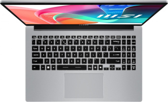 Ноутбук MSI Modern 15 F13MG-201XRU Core i5 1335U 16Gb SSD512Gb Intel Iris Xe graphics 15.6" IPS FHD (1920x1080) Free DOS silver WiFi BT Cam (9S7-15S122-201) от магазина РЭССИ