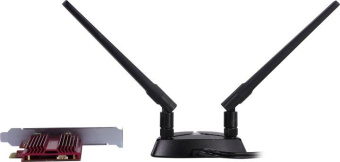 Сетевой адаптер WiFi + Bluetooth TP-Link Archer TX3000E AX3000 PCI Express (ант.внеш.съем) 2ант. от магазина РЭССИ