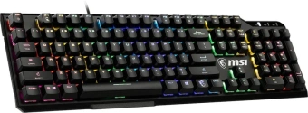 Клавиатура MSI VIGOR GK41 LR RU механическая черный USB Multimedia for gamer LED (S11-04RU248-CLA) от магазина РЭССИ