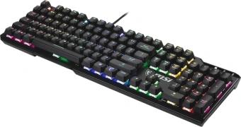 Клавиатура MSI VIGOR GK41 LR RU механическая черный USB Multimedia for gamer LED (S11-04RU248-CLA) от магазина РЭССИ