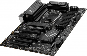 Материнская плата MSI PRO B760-P WIFI DDR4 Soc-1700 Intel B760 4xDDR4 ATX AC`97 8ch(7.1) 2.5Gg+HDMI+DP от магазина РЭССИ