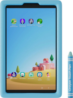 Планшет Samsung Galaxy Tab A9 Kids Edition G99 (2.2) 8C RAM4Gb ROM64Gb 8.7" LCD 1340x800 Android 13 серый 8Mpix 2Mpix BT WiFi microSD 1Tb 5100mAh 7hr от магазина РЭССИ