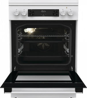 Плита Комбинированная Gorenje GKS6C71WF белый (металлическая крышка) реш.чугун от магазина РЭССИ