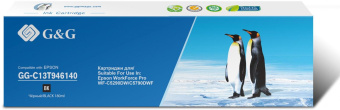 Картридж струйный G&G GG-C13T946140 T9461 черный (180мл) для Epson WorkForce Pro WF-C5290DW/C5790DW от магазина РЭССИ