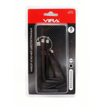 Набор шестигранных ключей Vira CS 8 предметов 303146 от магазина РЭССИ