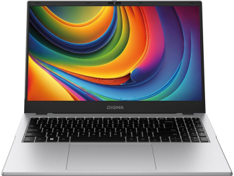 Ноутбук Digma EVE P5852 N-series N200 16Gb SSD512Gb Intel UHD Graphics 15.6" IPS FHD (1920x1080) Windows 11 Professional silver WiFi BT Cam 5900mAh (DN15N2-ADXW01) от магазина РЭССИ