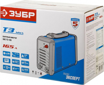 Сварочный аппарат Зубр ЗАС-Т3-165 инвертор ММА DC 6.6кВт от магазина РЭССИ