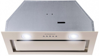 Вытяжка встраиваемая Maunfeld TRAPEZE 602IG бежевый управление: кнопочное (1 мотор) от магазина РЭССИ