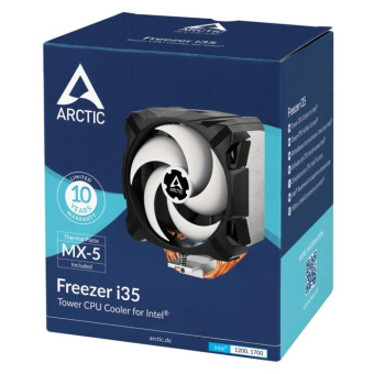 Устройство охлаждения(кулер) Arctic Cooling i35 Soc-1200/1150/1151/1155 черный/белый 4-pin 23dB Al 734gr Ret (ACFRE00094A) от магазина РЭССИ