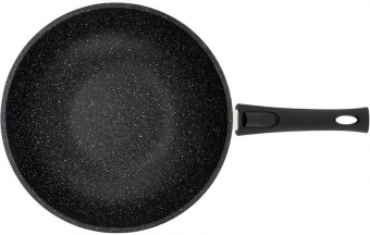 Сковорода ВОК (WOK) Starwind Chef Induction SW-CHI4028W круглая 28см покрытие: Pfluon ручка съемная (с крышкой) черный от магазина РЭССИ