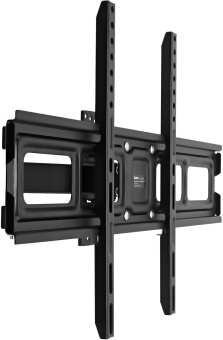 Кронштейн для телевизора Buro MF2 черный 32"-70" макс.35кг настенный поворотно-выдвижной и наклонный от магазина РЭССИ