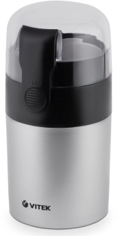 Кофемолка Vitek VT-1540 SR 120Вт сист.помол.:ротац.нож вместим.:40гр серебристый от магазина РЭССИ