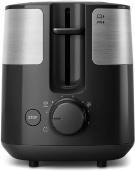 Тостер Philips HD2516 830Вт черный/стальной от магазина РЭССИ