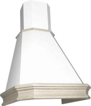 Вытяжка каминная Elikor Пергола 60П-650-П3Л бежевый/дуб неокрашенный управление: ползунковое (1 мотор) от магазина РЭССИ