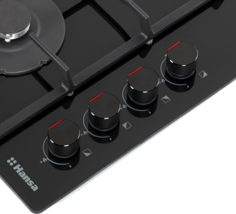 Газовая варочная поверхность Hansa BHKS620531 черный от магазина РЭССИ