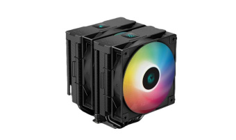 Устройство охлаждения(кулер) Deepcool AG620 Digital Bk ARGB Soc-AM5/AM4/1151/1200/2066/1700 черный/белый 4-pin 29.4dB Al+Cu 260W 1370gr Ret (R-AG620-BKADMN-G-2) от магазина РЭССИ
