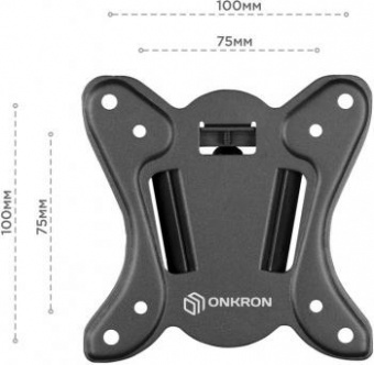 Кронштейн для телевизора Onkron NN31 черный 10"-32" макс.25кг настенный фиксированный от магазина РЭССИ