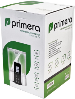 Увлажнитель воздуха Primera HUP-R3155-TA 25Вт (ультразвуковой) белый/черный от магазина РЭССИ