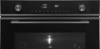 Духовой шкаф Электрический Hyundai HMEO 6540 DX черный от магазина РЭССИ