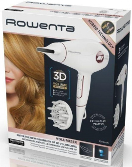 Фен Rowenta CV6135F0 2400Вт белый от магазина РЭССИ