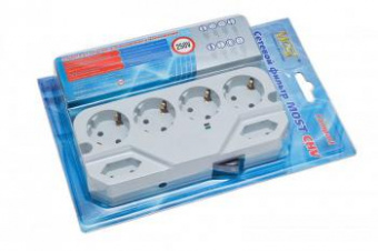 Сетевой фильтр Most CHV 5м (6 розеток) белый (блистер) от магазина РЭССИ