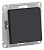 ATLASDESIGN AQUA 1-клавишный ПЕРЕКЛЮЧАТЕЛЬ IP44, сх.6, 10АХ, механизм, КАРБОН от магазина РЭССИ