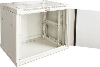 Шкаф коммутационный Lanmaster PRO (TWT-CBWPG-4U-6X4-GY) настенный 4U 600x450мм пер.дв.стекл 60кг серый 350мм 18.9кг 279мм IP20 металл от магазина РЭССИ
