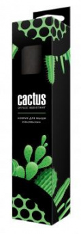 Коврик для мыши Cactus CS-MP-D02S Black Mesh Мини 250x200x3мм от магазина РЭССИ