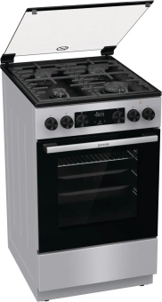 Плита Комбинированная Gorenje GK5C41SF серый (стеклянная крышка) реш.чугун от магазина РЭССИ