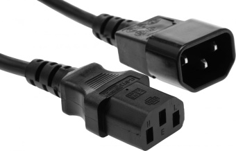 Кабель-удлинитель Premier 5-284 IEC C13 IEC C14 1.8м (5-284(0.5) 1.8) черный (Bulk) от магазина РЭССИ